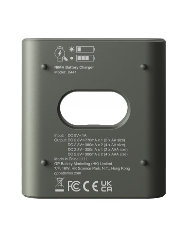 Caricabatterie per AA e AAA senza Batterie