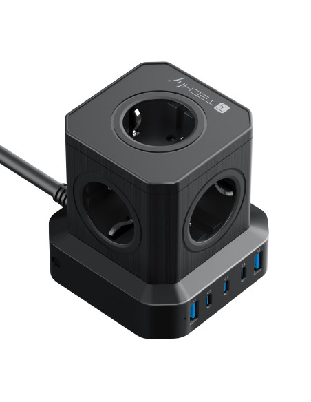 Multipresa da Tavolo USB Cube 5p 2xUSB-A 3xUSB-C&trade