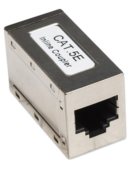 Accoppiatore RJ45 Schermato Cat. 5E Femmina/Femmina