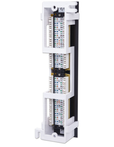 Pannello Patch 12 Porte UTP Cat6 Installazione a Muro