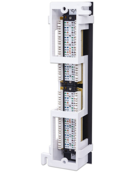 Pannello Patch 12 Porte UTP Cat6 Installazione a Muro