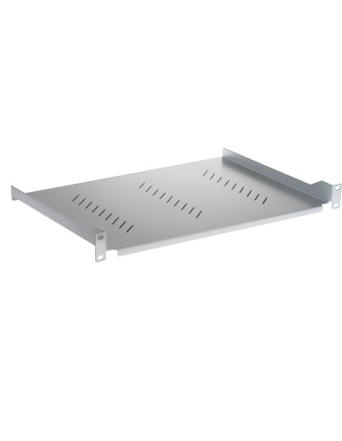 Mensola per Rack 19'' 350 mm 2U Grigia 2 punti