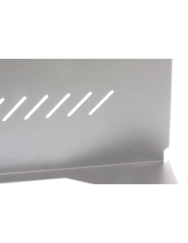 Mensola per Rack 19'' 350 mm 2U Grigia 2 punti
