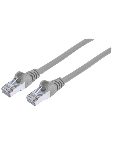 Cavo di rete Patch in Rame Schermato Cat. 5e Grigio F/UTP 1 m