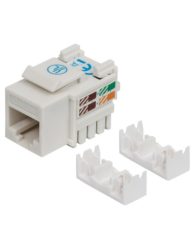 Frutto Keystone RJ45 Cat.5E UTP IDC 90&deg Bianco