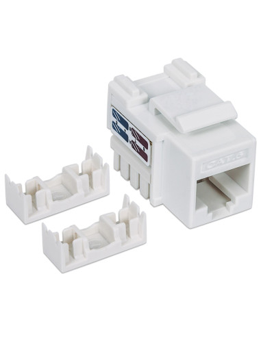 Frutto Keystone RJ45 Cat.6 UTP non schermato Bianco