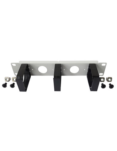 Pannello Passacavi 1U per Armadio 10'' Grigio