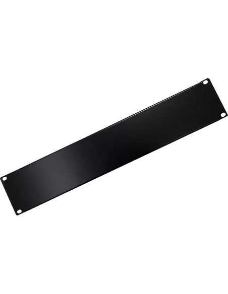 Pannello Cieco per Armadi Rack 19'' Nero 2 Unit&agrave
