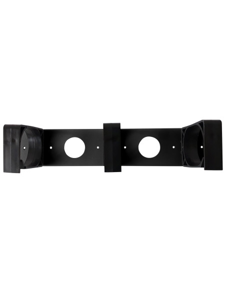 Pannello Passacavi 1U per Armadio 10'' Nero
