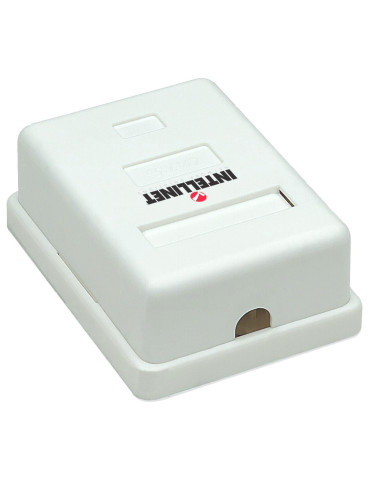 Presa a Muro con Frutto RJ45 Cat. 5E UTP Beige