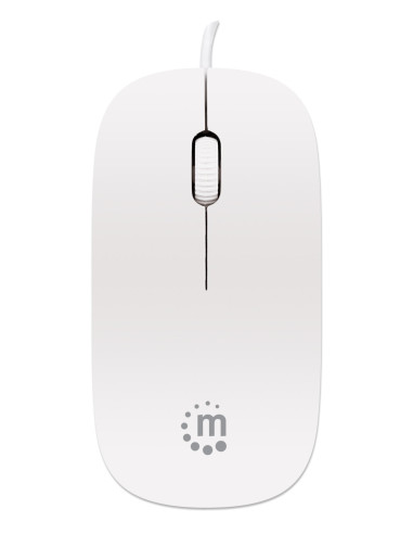 Mini Mouse Ottico USB Silhouette 1000 Dpi Bianco
