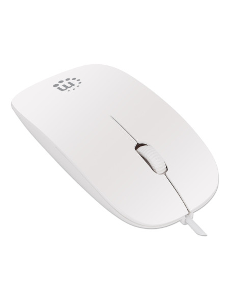 Mini Mouse Ottico USB Silhouette 1000 Dpi Bianco