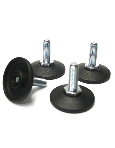 Kit 4 Piedi di Livellamento per Armadi Rack