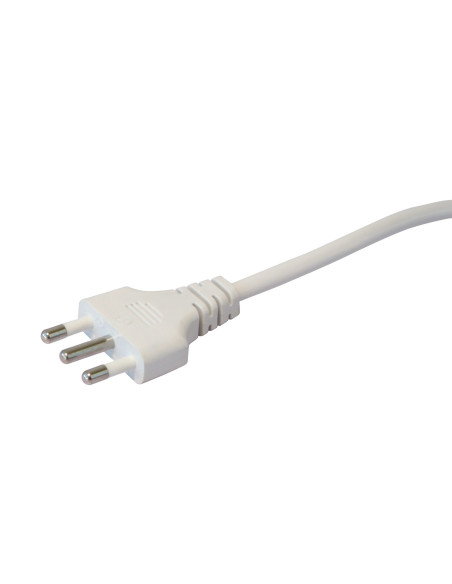 Multipresa 6 Posti Italiana Bipasso / 3 Schuko con Interruttore