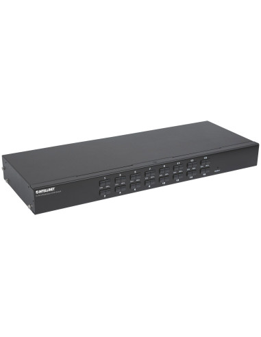 KVM Switch 16 porte combo USB + PS/2