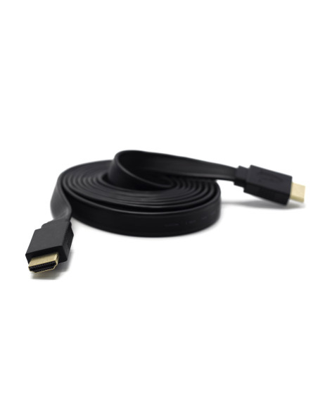 Cavo HDMI High Speed con Ethernet A/A M/M Piatto 5m