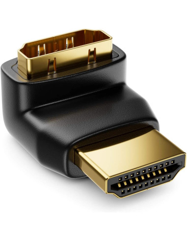 Adattatore HDMI&trade Maschio / Femmina 90&deg Verso il Basso