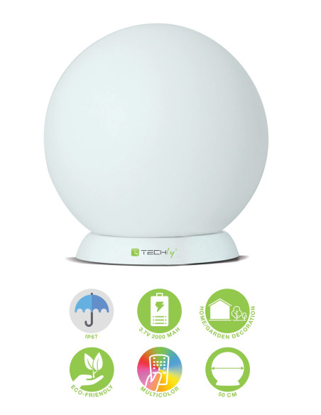 Lampada LED Multicolor da Arredo Sfera Large