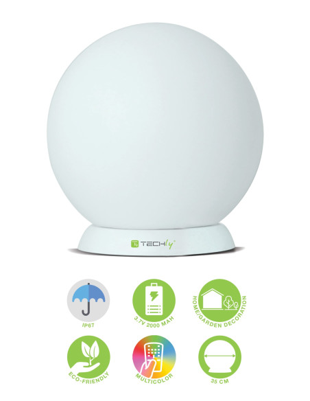Lampada LED Multicolor da Arredo a Sfera Medium