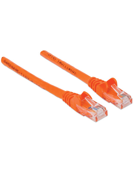 Cavo di rete Patch in Rame Cat. 6 Arancione UTP 3 m