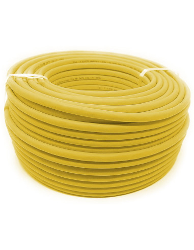 Matassa F/UTP Cavo Cat.5E CCA 100m Flessibile Giallo