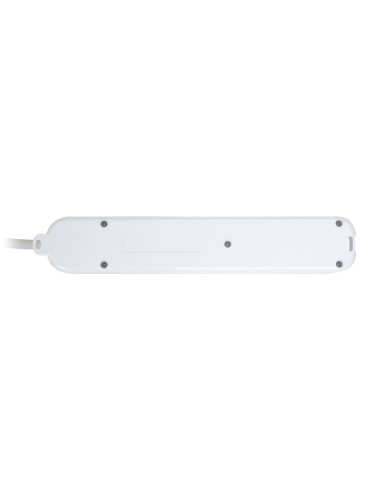 Multipresa 8 Posti Italiana Bipasso / 4 Schuko con Interruttore