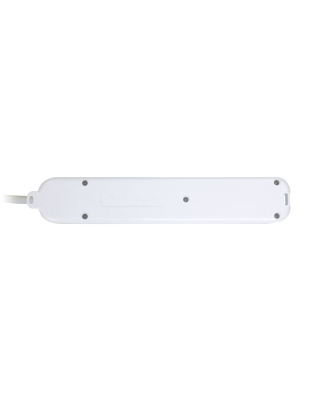 Multipresa 8 Posti Italiana Bipasso / 4 Schuko con Interruttore