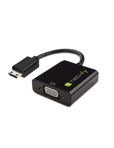Cavo Convertitore Adattatore da HDMI&trade mini C a VGA con Micro USB e Audio