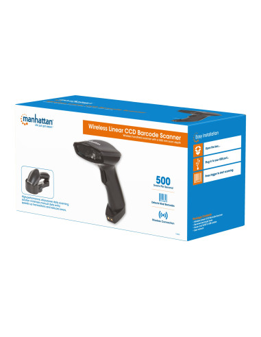 Barcode Scanner CCD Senza Fili Bluetooth