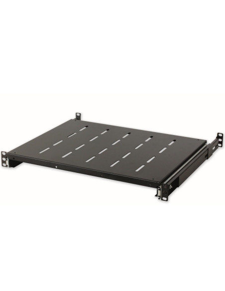 Mensola per Rack 19'' Estraibile 350mm Nera