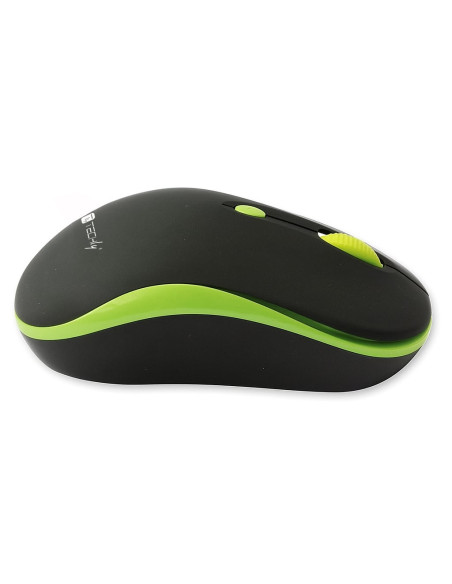 Mouse Ottico Wireless 1600 Dpi Nero/Verde