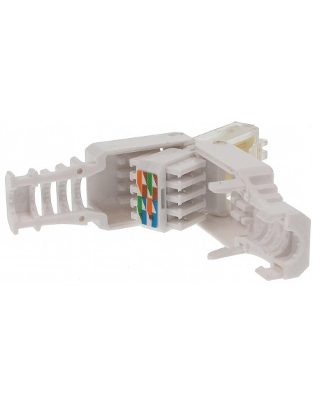 Plug Cat. 5/6 RJ45 Toolless con Copriconnettore