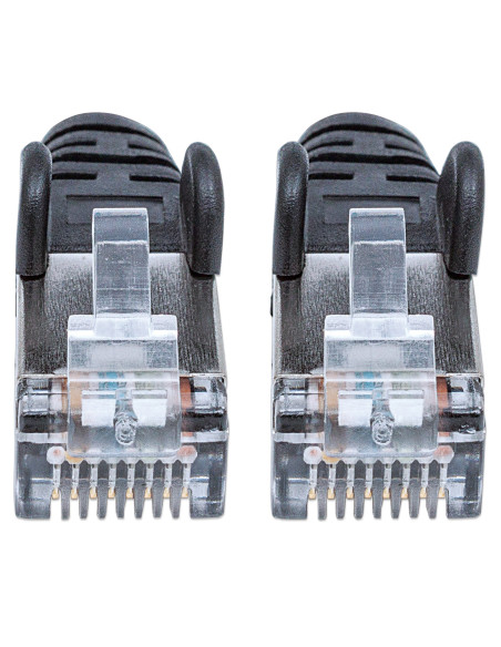 Cavo Patch Cat.7 Plug RJ45 6A S/FTP LSZH 3 metri Nero