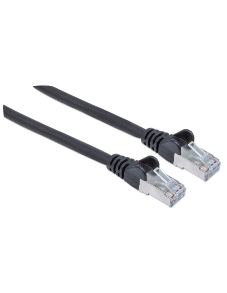 Cavo Patch Cat.7 Plug RJ45 6A S/FTP LSZH 10m Nero