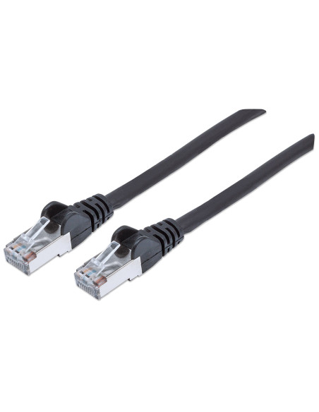 Cavo Patch Cat.7 Plug RJ45 6A S/FTP LSZH 30m Nero
