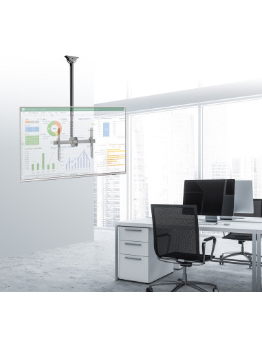 Supporto Telescopico Universale a Soffitto per TV LED LCD 37-70''