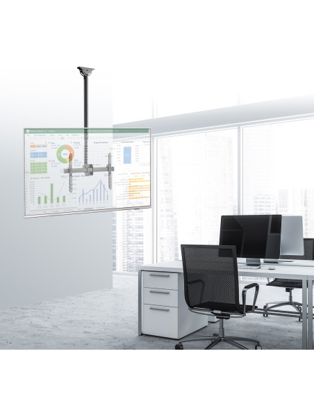 Supporto Telescopico Universale a Soffitto per TV LED LCD 37-70''