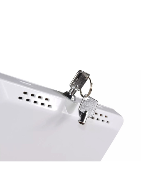 Supporto da Pavimento con Chiave di Sicurezza iPad/Tablet 9.7''-10.1''