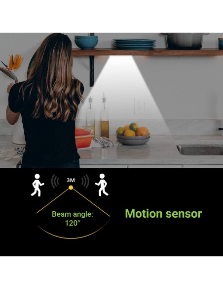Barra LED Magnetica con Sensore di Movimento