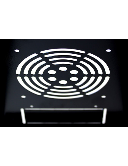 Armadio Rack 10'' a muro 9 unit&agrave Nero