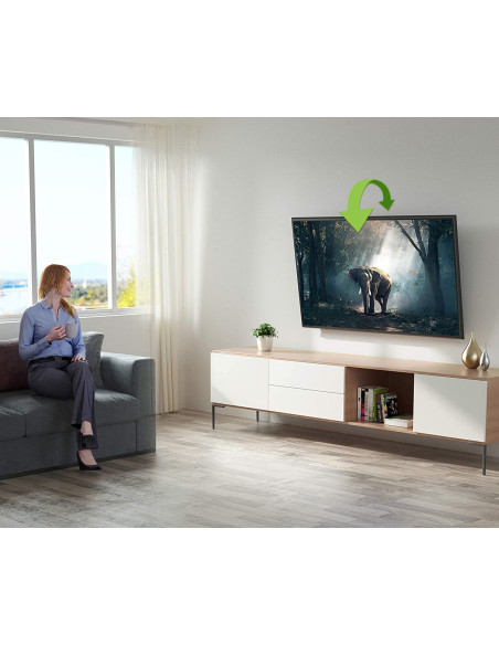 Supporto a Muro per TV LED LCD 23-55'' Estensibile Slim Full-Motion