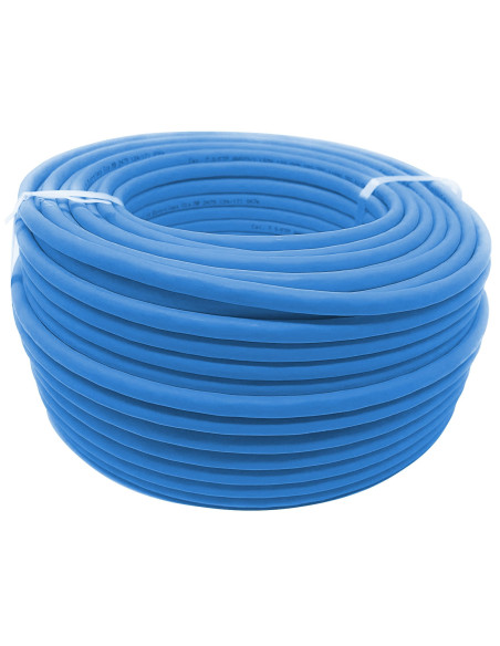 Matassa S/FTP Cavo Cat.7A+ Rame 100m Rigido PIMF B2ca Blu