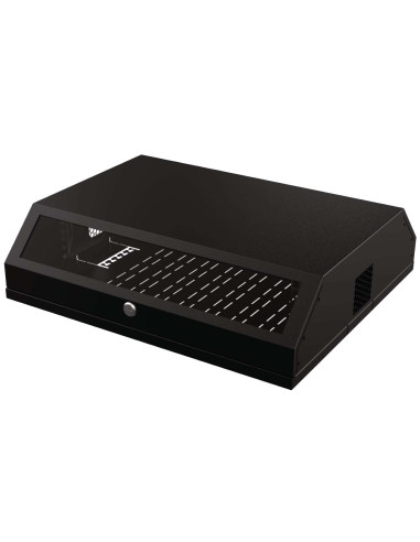 Armadio a muro 19'' 8 Unit&agrave Nero