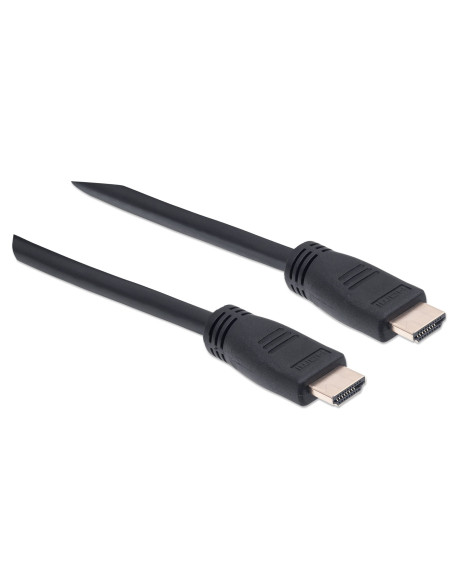 Cavo HDMI CL3 High Speed con Ethernet A/A M/M 8m Nero