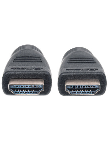 Cavo HDMI CL3 High Speed con Ethernet A/A M/M 8m Nero