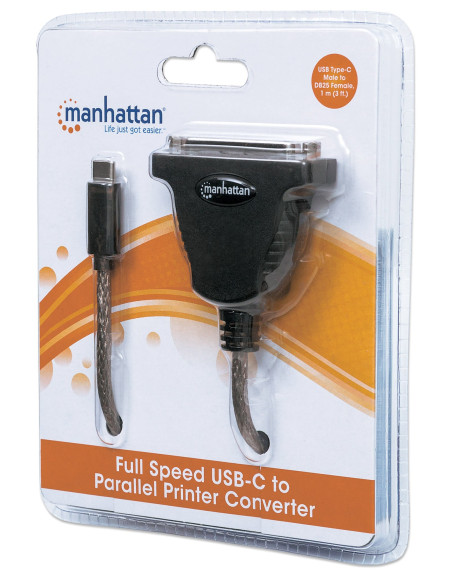 Cavo Convertitore Full-Speed USB-C&trade Stampante Parallela DB25