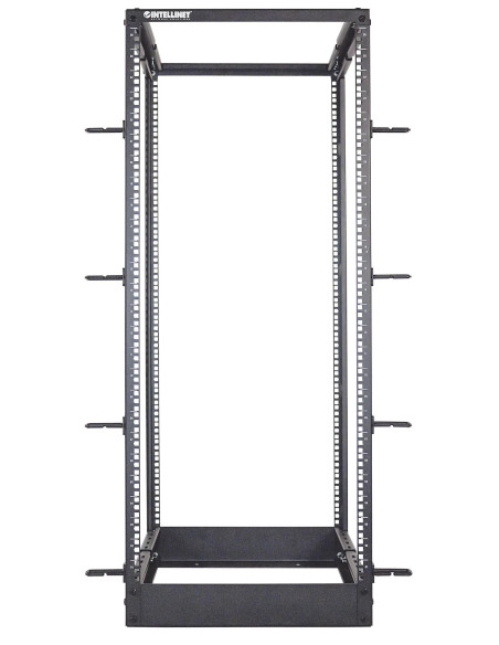 Open Frame Rack 19'' 4 Montanti 26U con profondit&agrave regolabile