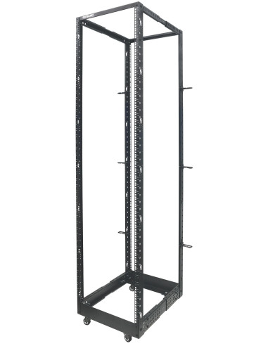 Open Frame Rack 19'' 4 Montanti 45U con profondit&agrave regolabile