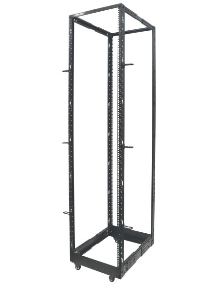 Open Frame Rack 19'' 4 Montanti 45U con profondit&agrave regolabile