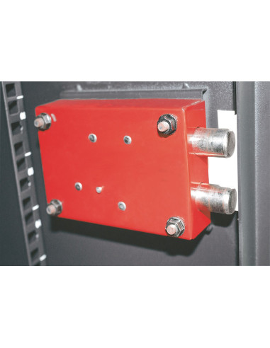 Armadio Rack 19'' a muro 6unit&agrave con serratura di sicurezza